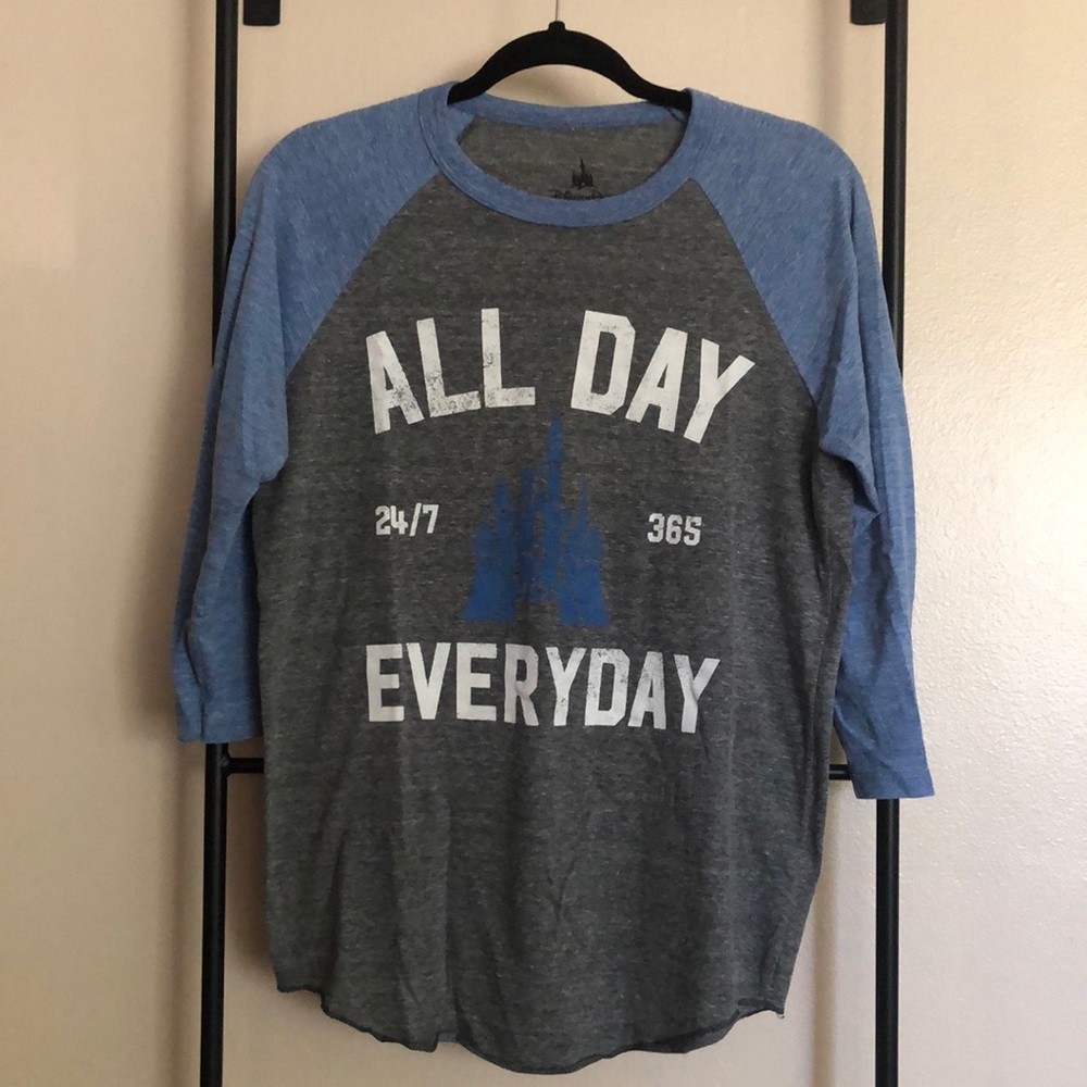 Disney Parks 3/4 Sleeve Baseball Tee!